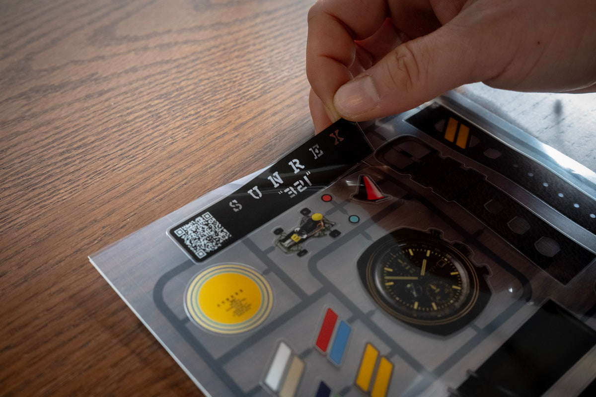 “321” Sticker Set