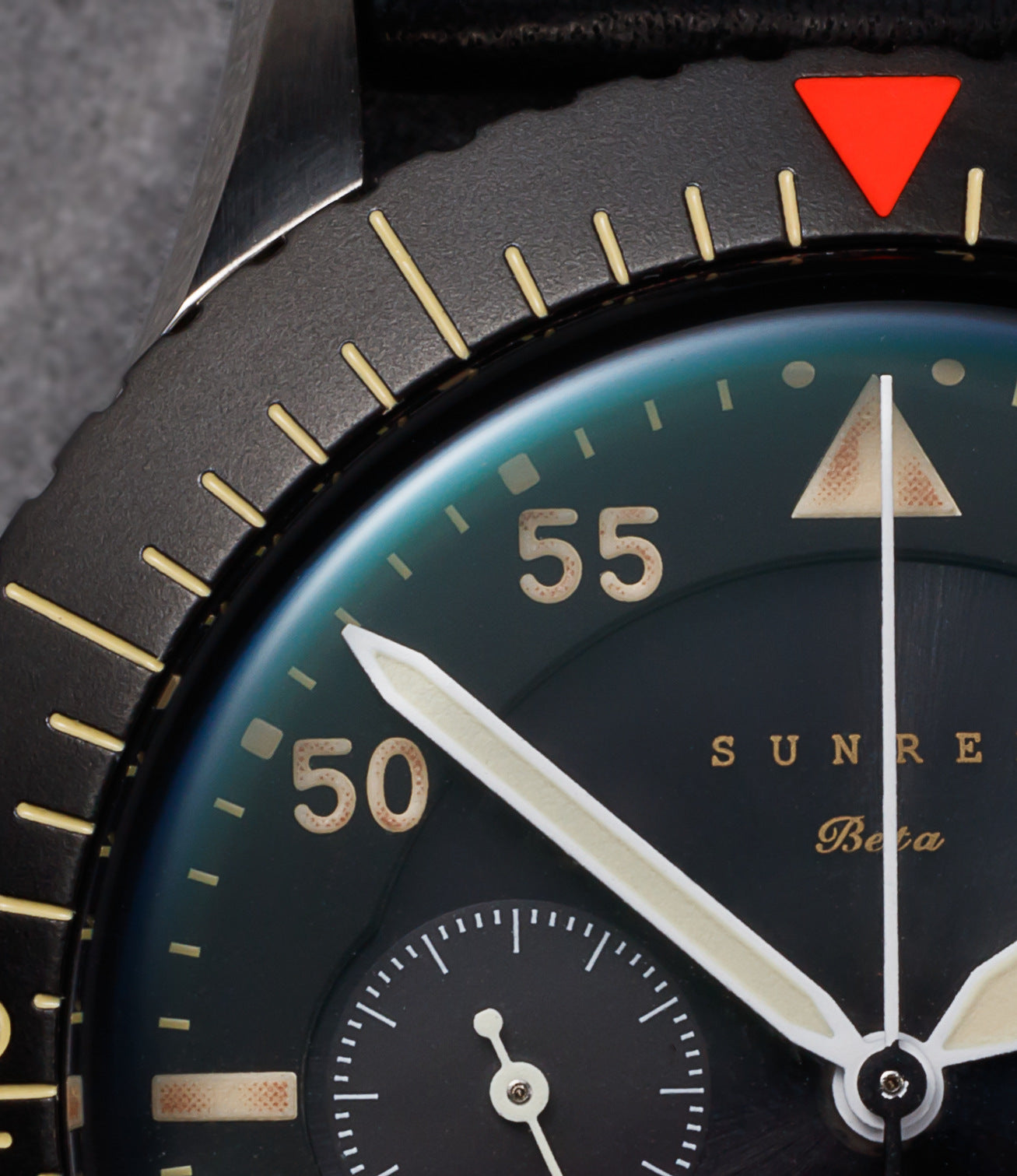 Machined marking on bezel